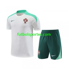 Portugal Niño Camiseta de Entrenamiento Blanco 2024